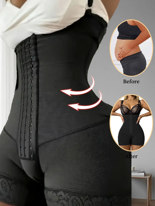 Mulheres pós-parto cintas alta compressão corpo shaper emagrecimento para mulher sexy roupa interior push up bodysuit